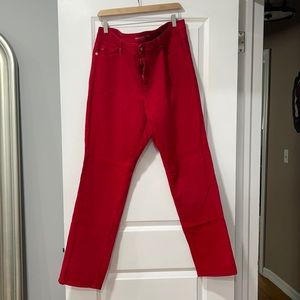 Michael kors red jeans